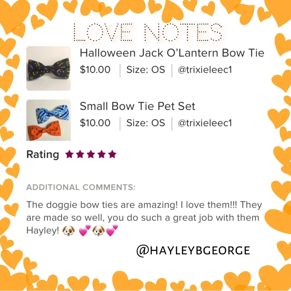 Pet Bowtie Ghosts on Purple Background Halloween